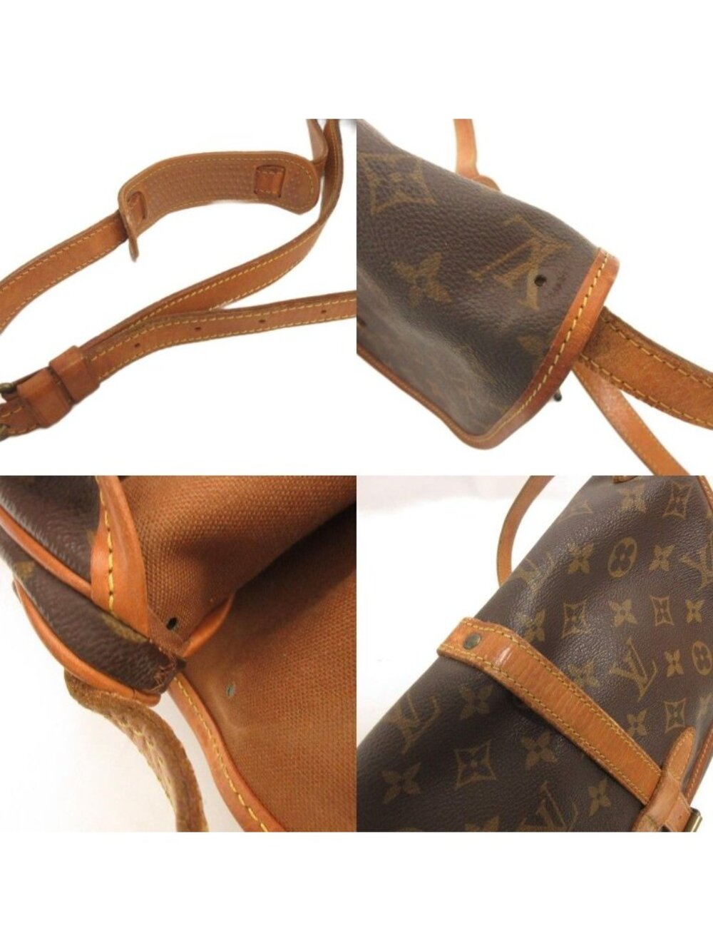 Louis Vuitton Saumur 30 Monogram Shoulder Bag Crossbody Brown - Picture 8 of 9